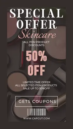 Sales promotion skincare