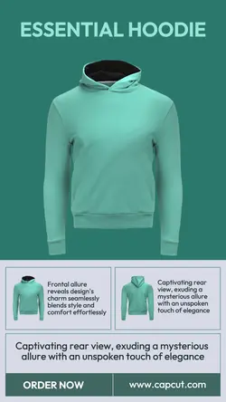 Fashion Essential Hoodie Instagram Story