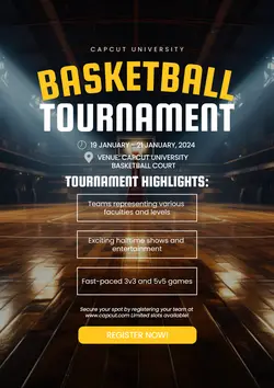 Non-Marketing Campus Event-Sport Tournament