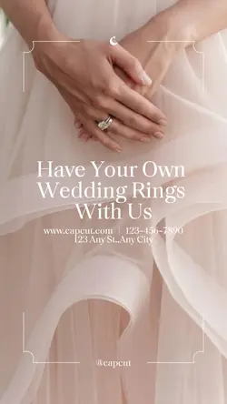 Jewelry Wedding Rings Promotion Instagram Story