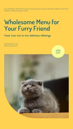 Pet industry Menu