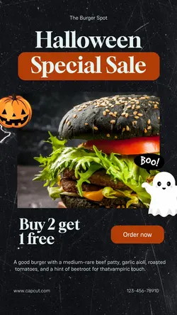 Halloween Special Offer Tiktok Post