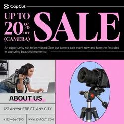Electronic products Discount camera