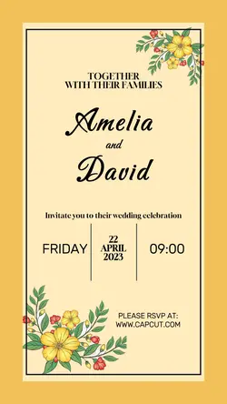 WEDDING INVITATION