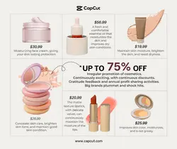 Beauty Face cream Essential Show Minimalist