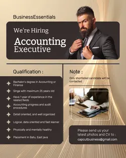 Business We're Hiring Instagram Post