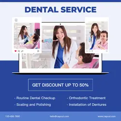 Dental Service Instagram Post