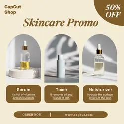 Skincare Promo Display Product Instagram Post