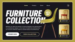 Furniture Collection Promotion Website