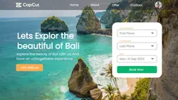 Travel Agency Page Promotion 