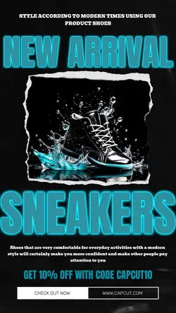 New Arrival Sneakers Instagram Story
