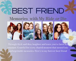 Non-Marketing Photo Collage Best Friend