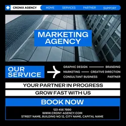 Marketing Agency Services Instagram Post