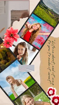 Non-marketing Photo Collage sweet moment
