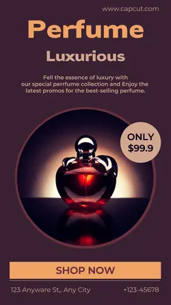 Luxury Perfume Promotion Instagram Story