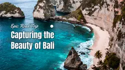 Youtube Thumbnail Travel Vlog Epic Road Trip Capturing the Beauty of Bali