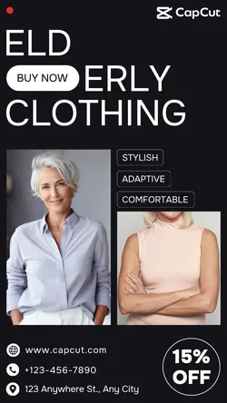 Clothing & Shoes Elderly clothing Sales promotion