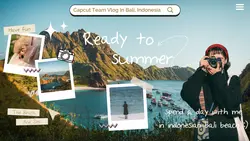 YouTube Thumbnail Vlog Travelling Display YouTube Thumbnail 