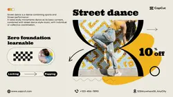 Education Street dance Heavy promotion Business