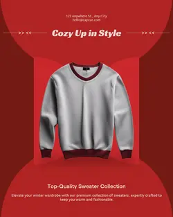 Clothing & Shoes Menu