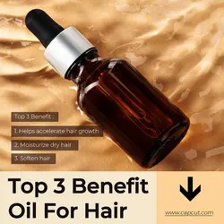 Cream Minimalist Beauty Oil Hair Product Display Instagram Postct Display I