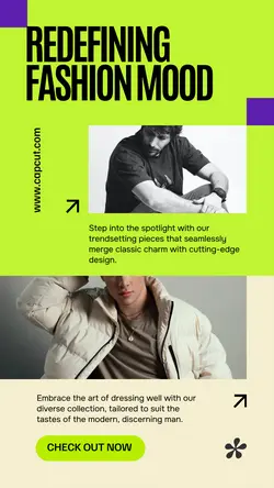 2 Multi-product Image + Men's Clothes Simple