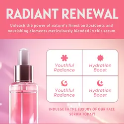 E-commerce Beauty and Personal Care Face Serum Product Callout
