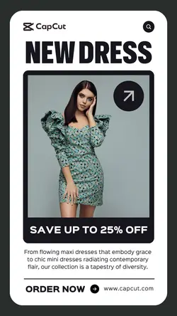 New Dress Promotion Instagram Story