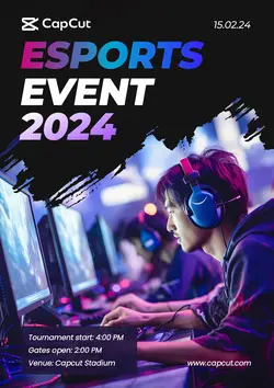 Event Poster - Esports Tournament 