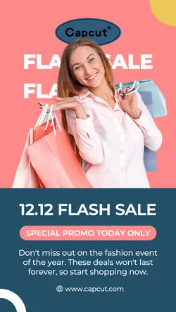 Flash Sale Promotion Banner Template