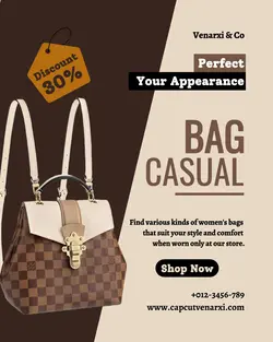 Bag Casual Promotion Potret Instagram