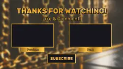 Non Marketing Youtube Endscreen Gold Gradient