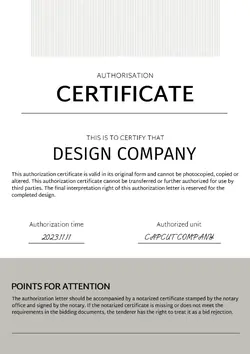 Education Certificate Display Minimalist