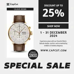 Watch Promotion Instagram Post