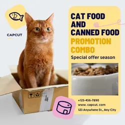 Pet Cat food Promotion business