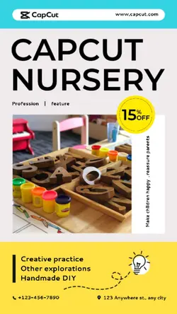Education NURSERY promotion Minimalist