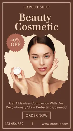 Beauty Cosmetic Sales Promotion