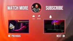 Non-marketing Youtube Endscreen Gradient Red