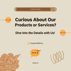 Explore with Us Instagram Post Template General