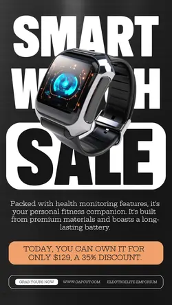 Electronic Product Promotion Instagram Story