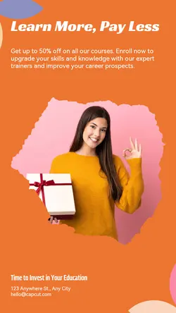Education and training Discount