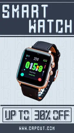 Smart Watch Promotion Instagram Story Navy