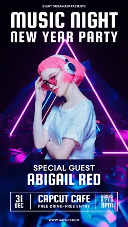 Music Night New Year Party