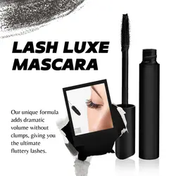 E-commerce Fashion Product Callout Mascara Aesthetic White