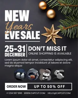 New Years Event Promotion for Instagram Potret