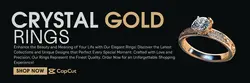 fashion industry crystal gold rings Twitter header