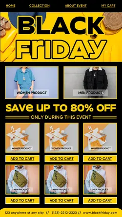 Black Friday Sale Promotion for Instagram Story