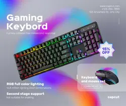 Electronic products Keybord discount cool  