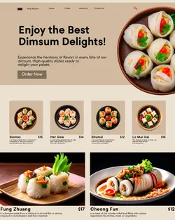 Food Menu Instagram Potrait