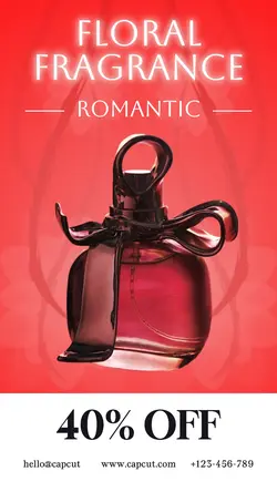 Perfume Romantic Promotion Instagram Story